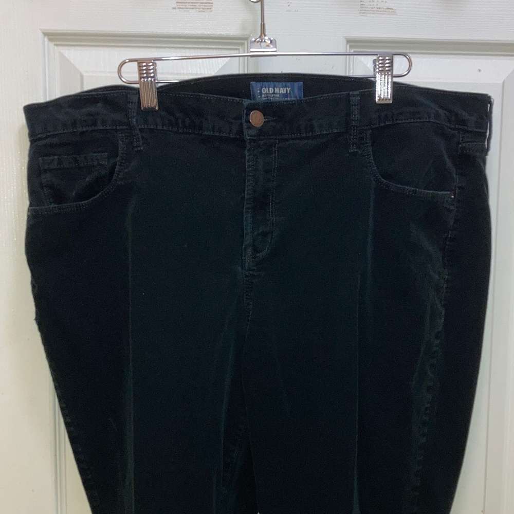 OLD NAVY Dark Green corduroy Skinny Jeans 18